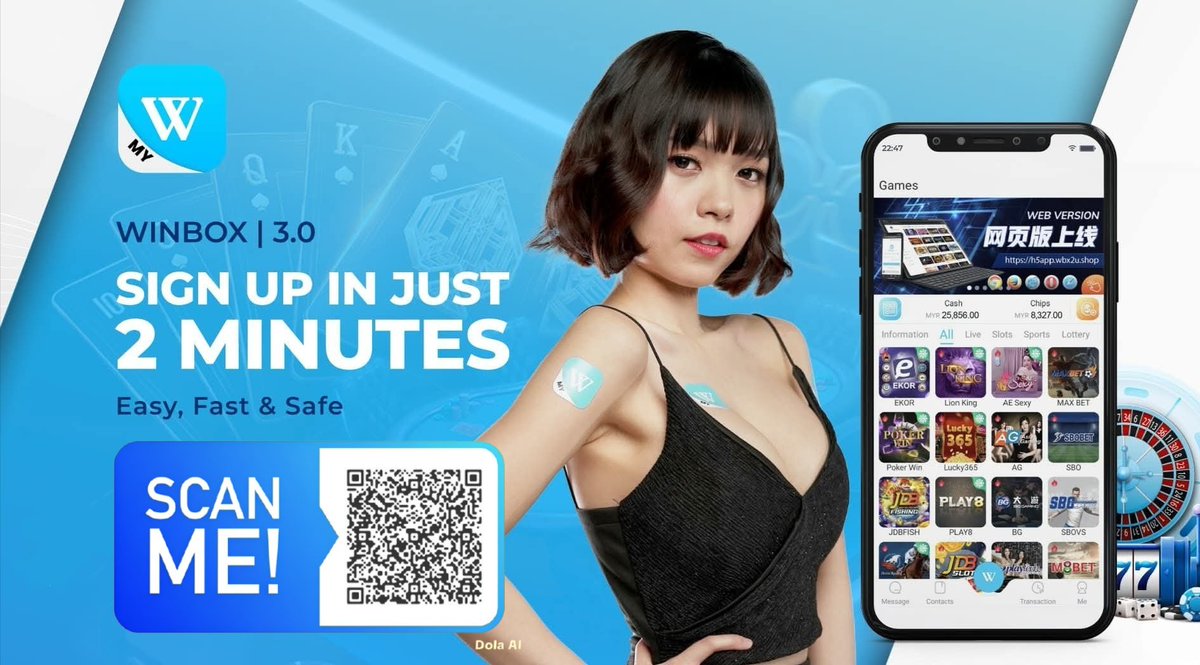 winboxmy's tweet photo. 亚洲业界最强 N0.1 🏆🇲🇾
最权威线上娱乐博弈平台
「 𝙒𝙄𝙉𝘽𝙊𝙓 赢宝 」
立即扫码免费下载注册📱

平台支持 USDT 存出款
银行转账 + 快捷电子钱包

点击链接免费注册下载：
🔗 https://t.co/Bxm0sZIPjV 
欢迎联系我们了解更多：
📞 https://t.co/IJjuRGYMRA https://t.co/IJx2B4xR5I