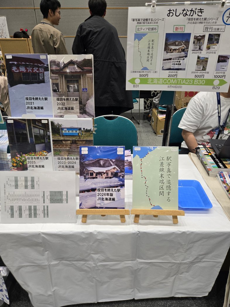 サークル「P77」設営完了しました！
スペース"B30"でお待ちしております！
#北ティア