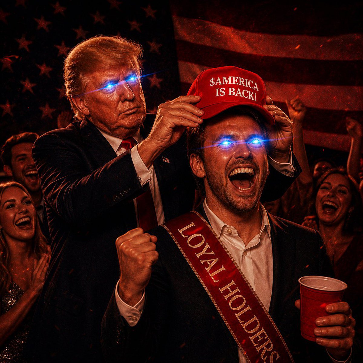 Disney60335639's tweet photo. @Dior100x @CrashiusClay69 AMERICA IS BACK.
Same energy as MAGA…
But louder this time. https://t.co/2SGsuucadk