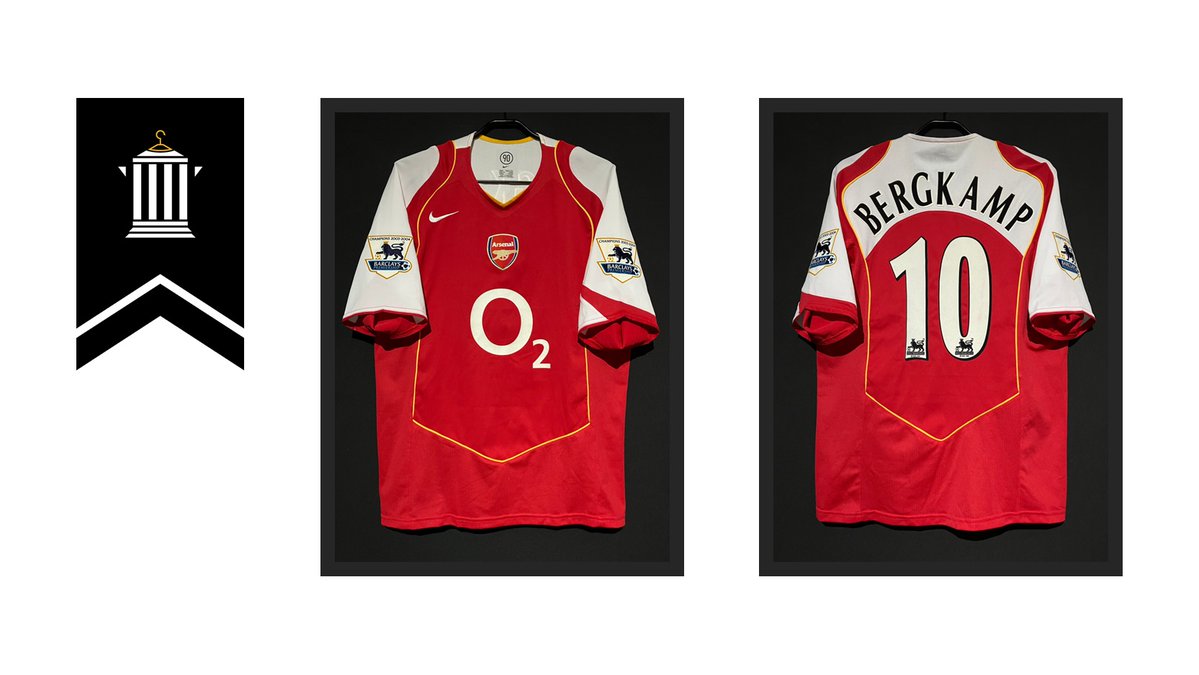2004/05】 / Arsenal F.C.（H） / No.10 BERGKAMP 本日お誕生日の