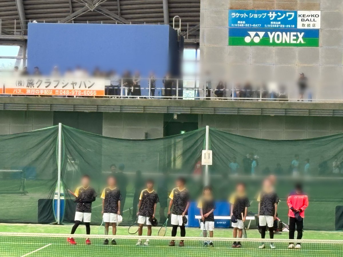 softeni_orange's tweet photo. #さくら杯 に参加させてもらっています🎶

二面展開5ゲームなのでサクサク進んでるので、ダレずに準備と試合に入れてます😉

#くまがやドーム の中は涼しいので
このくらいのが選手もやりやすい🎐

#ソフトテニス #埼玉県 #サンワエナジー #中学生 https://t.co/Sub1oqVBAy