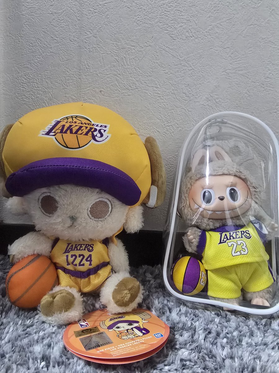 誕プレでレイカーズチョッパーいただきました🙇‍♂️ NBA好きで