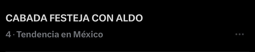 SebastianASTD's tweet photo. CABADA FESTEJA CON ALDO 

Venga mi gente a seguir full con la tendencia😮‍💨🤍 https://t.co/M0jfDCft20