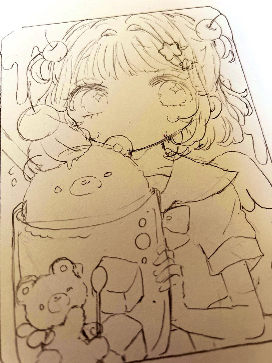 次はクリームソーダちゃん！