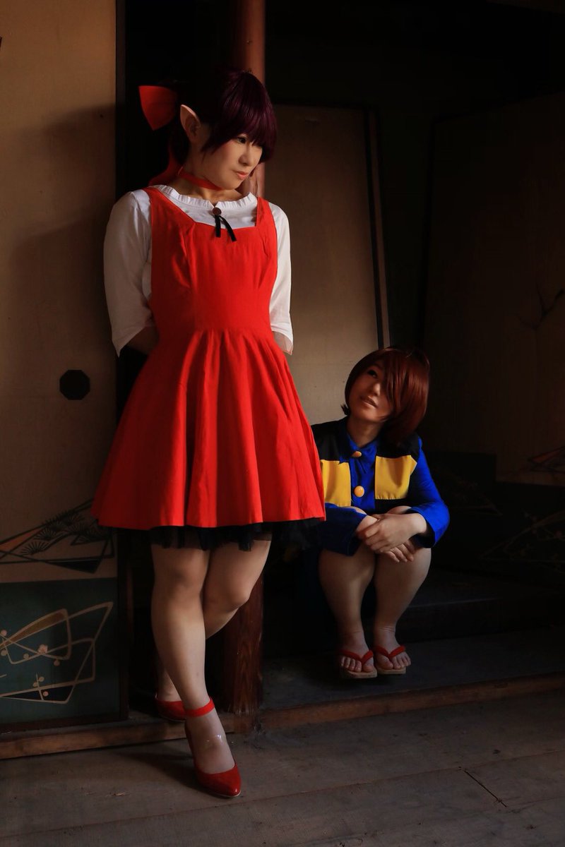 yukinojou19's tweet photo. ⚠️cosplay⚠️
日曜日なので、ゲゲゲ布教♪

ずっと 一緒に居たいけど…
この距離感も 結構気に入ってる。
そばに居させてよね。

　* ＊ * ＊ * ＊ * ＊ * ＊ * ＊ *
って、万年両片想いの妖怪💕

#ゲゲゲ #キタネコ #ねこ妖怪 
#幸乃丞見聞録 https://t.co/4ibJg6iJEB