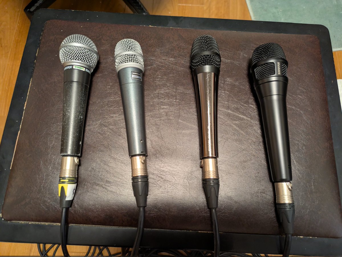 acappellapanda's tweet photo. 年明けに高崎イオンで試奏して以来ずっと欲しかったSHUREのNEXADYNE8を買ってきました。

後で比較動画出したいですが、今まで試したマイクで一番良かったですり https://t.co/uDOF8Z53Ua