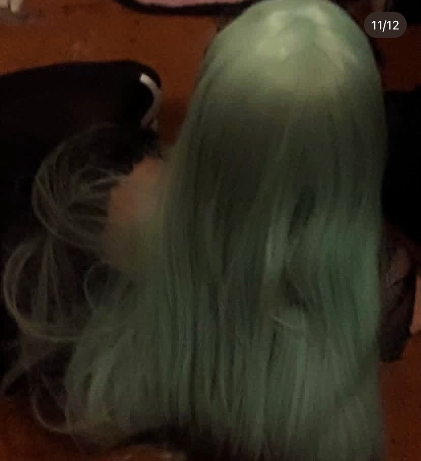 Catislandworld's tweet photo. Mint chip 🌙 #pastelgoth #goth #pastel #bubblegum #mintchip #icecreamhair https://t.co/AxcsWsuywB
