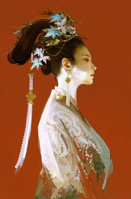 Illustration | Ceremonial attire Artist: M ing