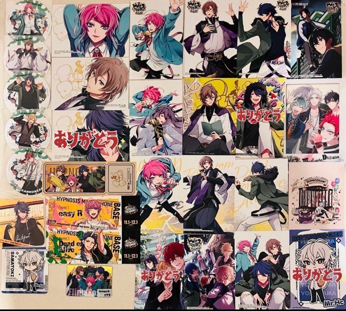 minase774's tweet photo. @1 【交換】 ヒプマイ ポストカード ゼロサム コースター  特典 コミカライズ base flava 異種 

譲：画像1〜4枚目
求：ラフォーレ、もしくは109特典シブヤ（乱数・幻太郎・帝統）各1

ぱしゃこれに関しては複数提供可、郵送・都内手渡し可能です。 https://t.co/n1EHTrODho