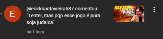Julgaram o ericksantanvieira587 e no final ele tava certo