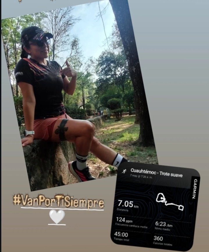 Luzzciernaga's tweet photo. Holaa, aqui mi semana de entrenamieno, claro que seguimos, se cumple para próximos objetivos y lo mejor se disfruta, pásenla genial 😉.
#CorrerMeHaceBien🏃‍♀️♥️👟 
#VanPorTiSiempre🤍
@ReyLoborebelion https://t.co/Z3i3ejAcoT