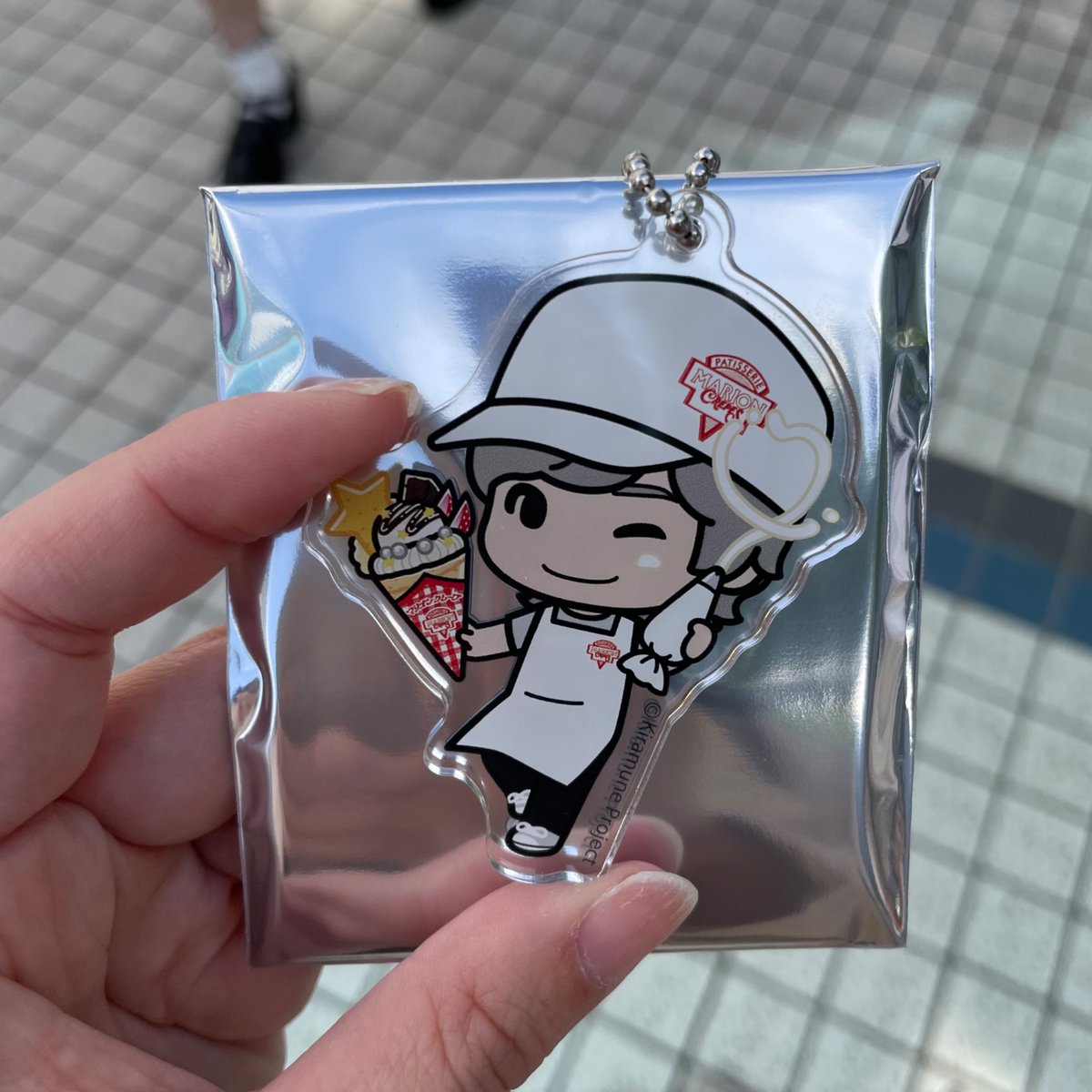 fuka_0510's tweet photo. 昨日はクレープを食べたのだけど、推しを自引きする奇跡が起きました✨
運を使い果たしたな😂 https://t.co/GADVJoGDc2