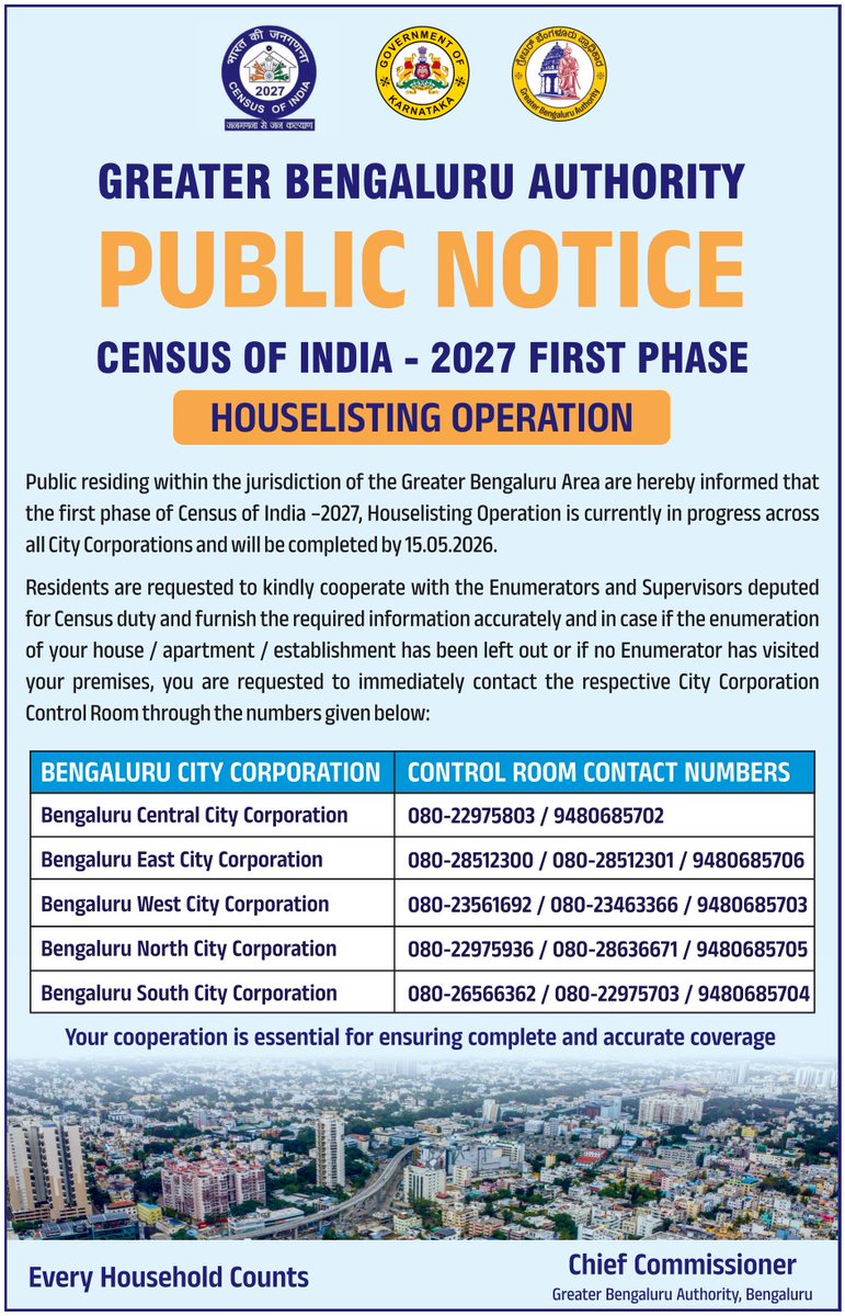 Greater Bengaluru Authority tweet media