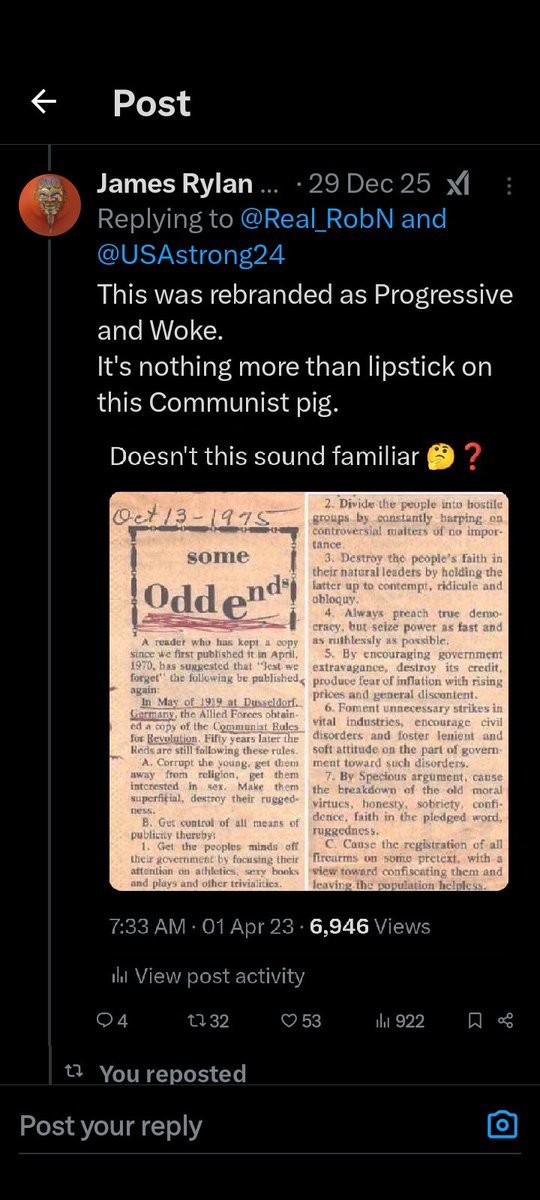 James Rylan tweet media