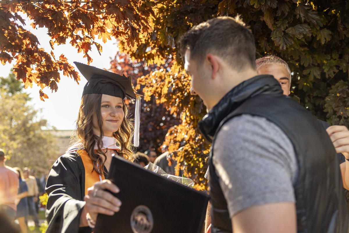 IdahoStateU's tweet photo. Our second ceremony wrapped up a day full of achievement and celebration 🎉🎓 We can’t wait to see the impact you’ll make! https://t.co/XYJqZuSQ0x