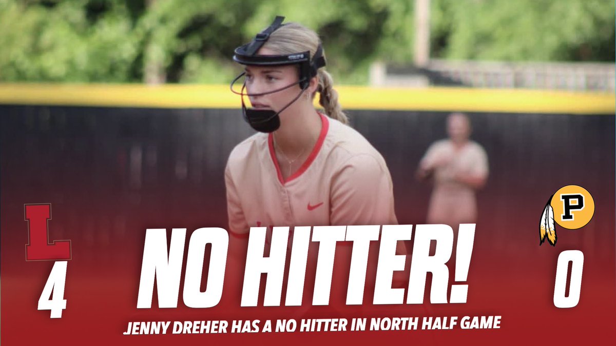LafCo_Softball's tweet photo. Jenny Dreher throws a No Hitter against Pontotoc in North Half game!!! Congratulations Jenny!🎉🎉🎉🎉 https://t.co/ZqGbJOT9T3