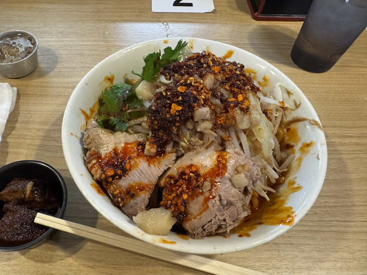 satokky_'s tweet photo. ラーメンまた此処でさん
シビ辛まもなく終了との
お知らせにつられ行ってきました。 https://t.co/LeP1FQgObr