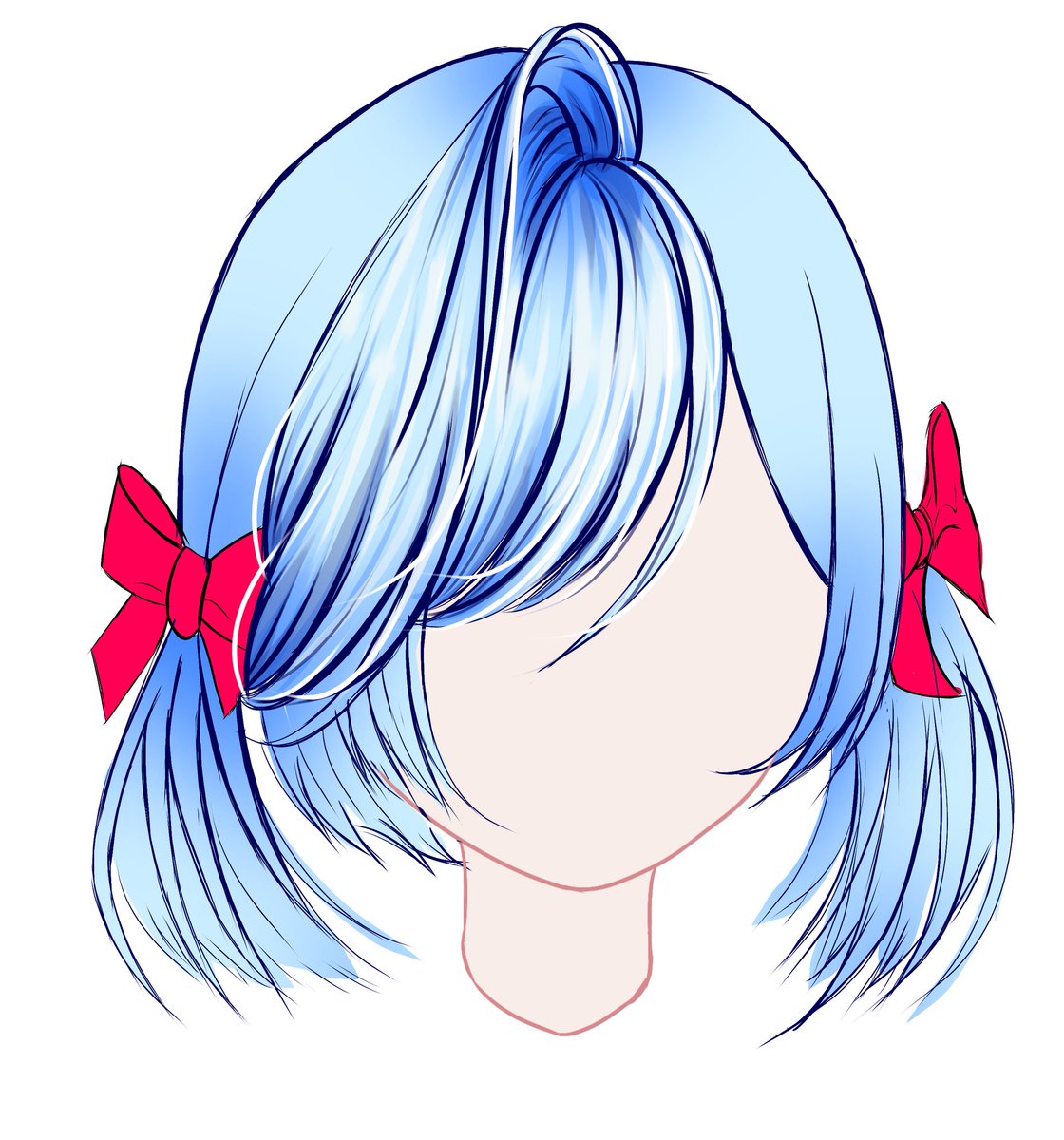 CandyArt215's tweet photo. Me relaja dibujar cabello 🥰 https://t.co/fehTJgWWw8