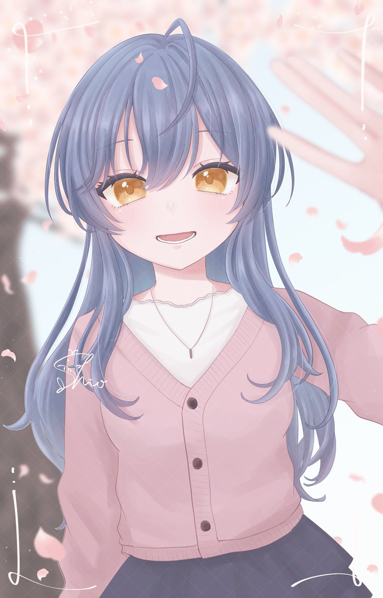 aomishio_sub's tweet photo. shortのイラスト🌸 https://t.co/jvxhvuNmmx