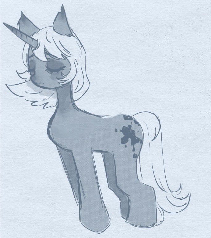ponyenergydrink's tweet photo. My pony oc Inky Water :] and her best friend Sunny Chatter https://t.co/Pe31bRASn2