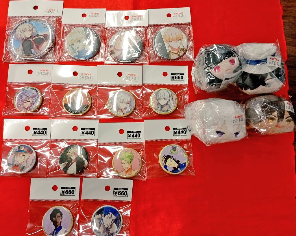 入荷情報】 Fate Fate/Grand Order FGO フィナーレ缶バッジ