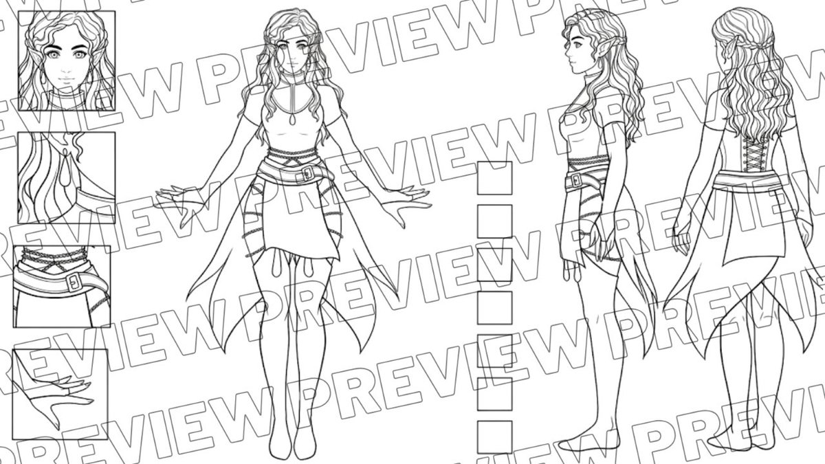 LibbyLoveTTV's tweet photo. Working on this character reference sheet sketch
A simple study of the character design with different views, outfit flow and overall look

Commissions are OPEN 
Limited time discount available don’t miss your chance to get your own artwork https://t.co/djuZfxXbgB