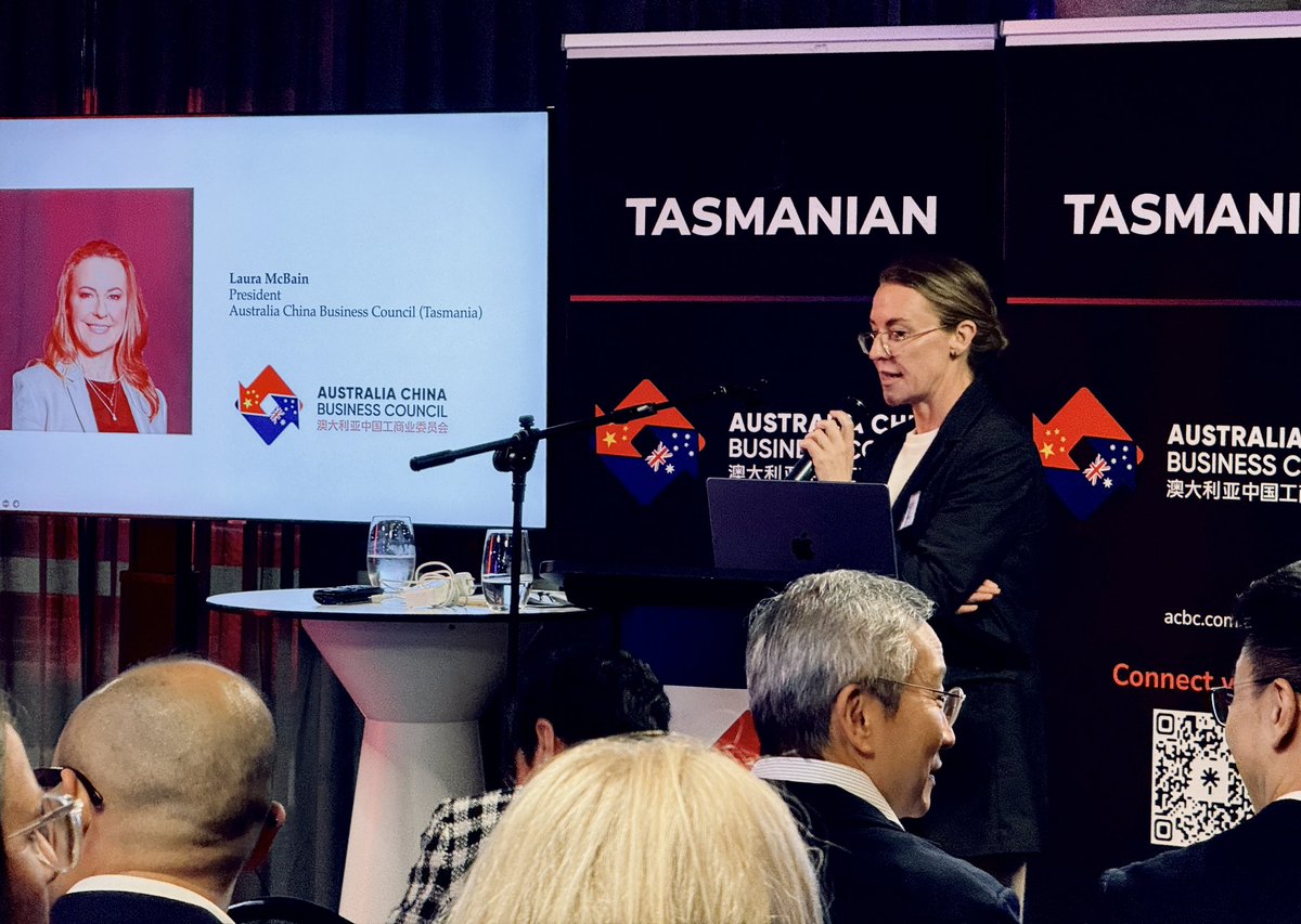 dm_1Earth's tweet photo. Bringing Hong Kong to Tasmania, &amp; Tasmania to Hong Kong.

Our @AusChinaBC Hong Kong: Gateway to Asia seminar in Launceston explored why and how to use #HongKong as a platform for business growth.

We’re heading back in November https://t.co/7b68PVsFGL