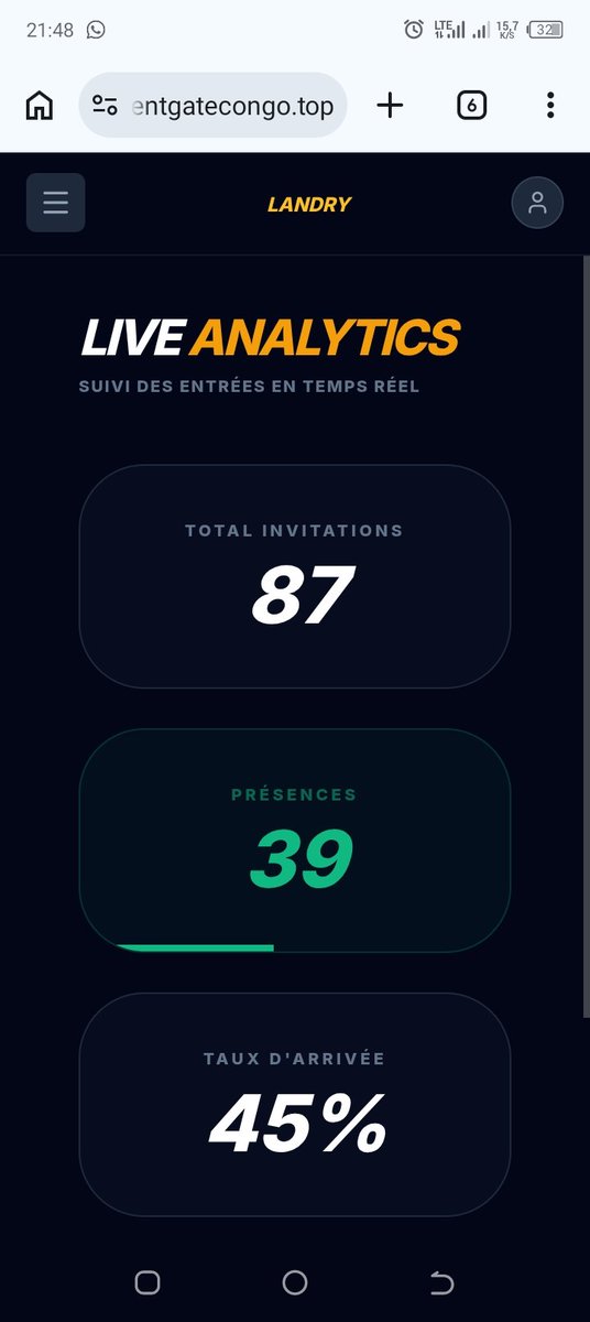 EventGate Congo tweet media