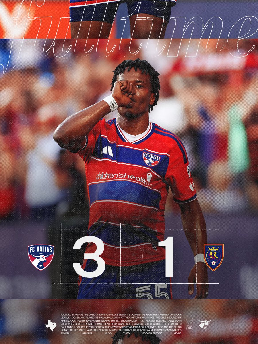 FCDallas's tweet photo. BACK-TO-BACK ‼️ https://t.co/gfO0xAFFXH