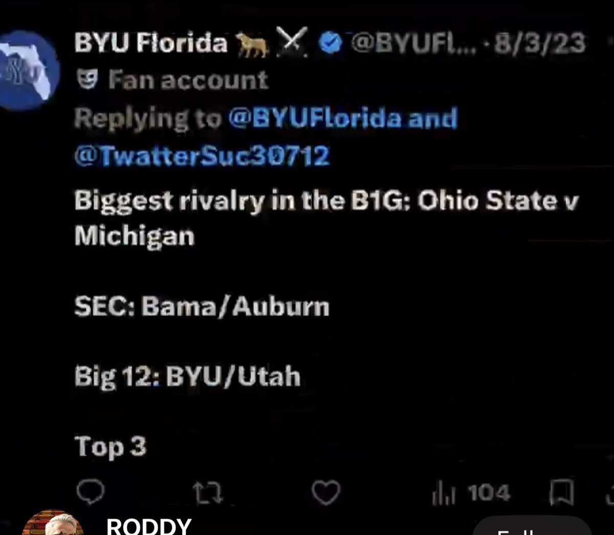 BYU Florida 🐆⚔️ tweet media