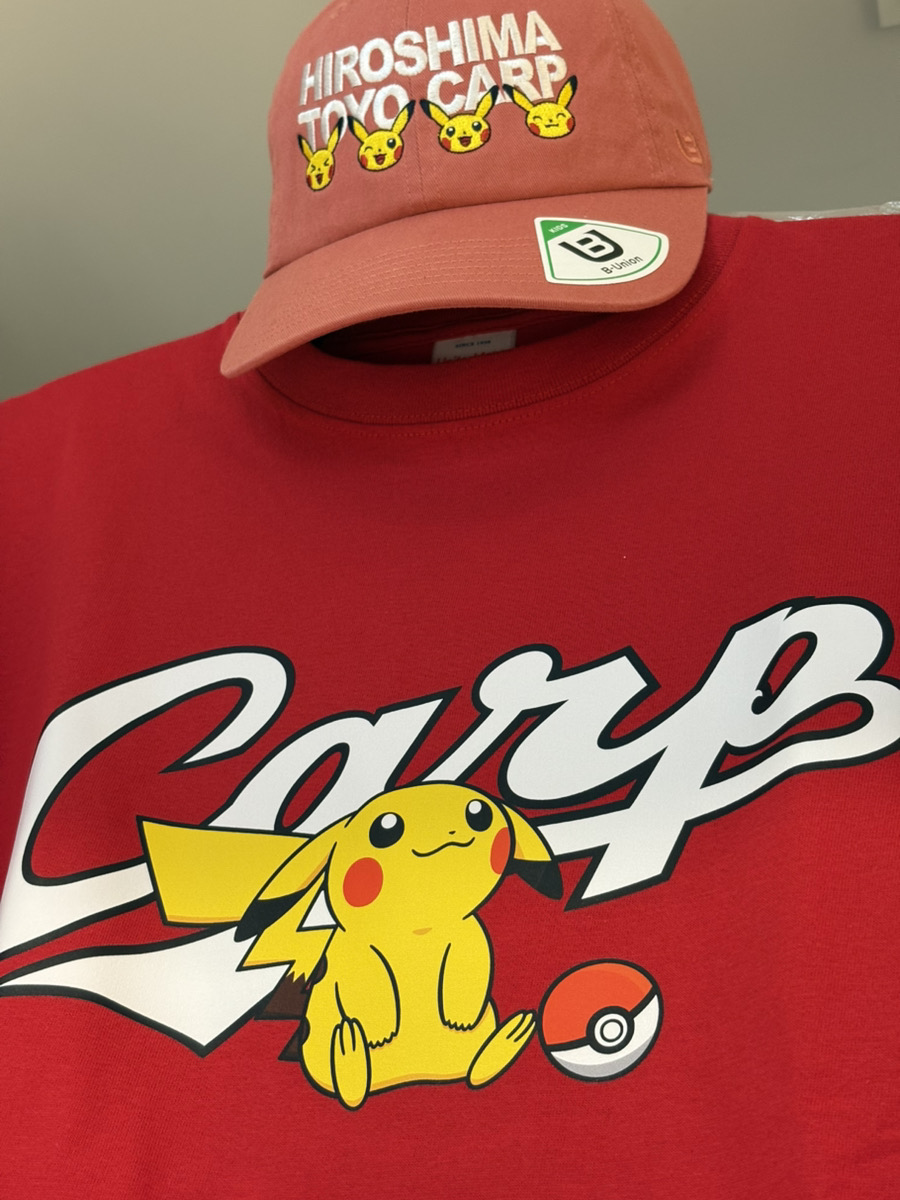 カープ ポケモン コラボ Tシャツ XL キャップ セット 限定グッズ カープオリジナル ポケモングッズ入荷⚡/ セレクションにポケモン