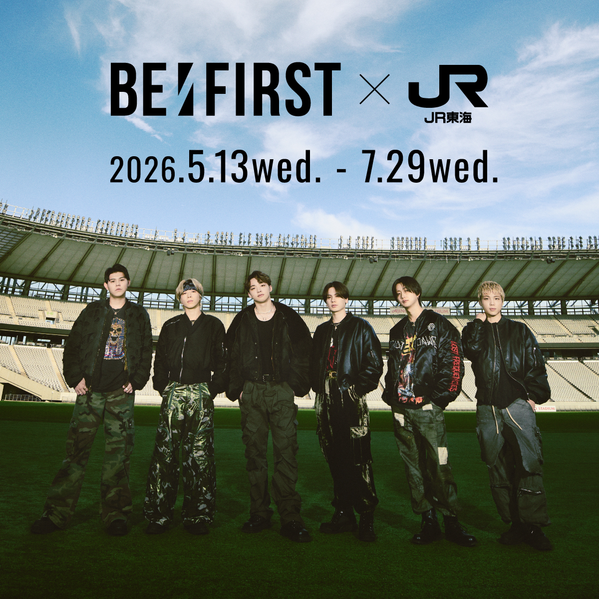 oshitabi_update's tweet photo. 🚅▰▰▰▰▰▰▰▰▰▰▰▰▰

        BE:FIRST×JR東海 第2弾
　　　   開始まであと3日

▰▰▰▰▰▰▰▰▰▰▰▰▰▰🌟

5/13(水)の企画開始に先駆けて
5/11(月)～5/17(日)に東京駅で
デジタルサイネージを放映します📸

詳細は5/11(月)公開の特設サイトで✅

※特設サイトの公開を5/13(水)とご案内しておりましたが、
5/11(月)からの公開に変更いたしました。ご了承ください。

#BEFIRST #JR東海 #推し旅
