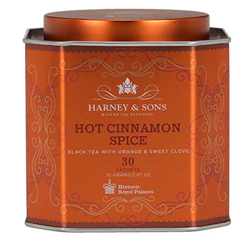 Rogan_Breaker's tweet photo. I just received Harney &amp; Sons Hot Cinnamon Spice Tea Tin - Black Tea with Orange &amp; Sweet Clove - 2.67 Ounces, 30 Sachets - 30 Count (Pack of 1) from jeestuu via Throne. Thank you! https://t.co/6sG0Y44Wrt #Wishlist #throne https://t.co/Xcs6BAPMhY