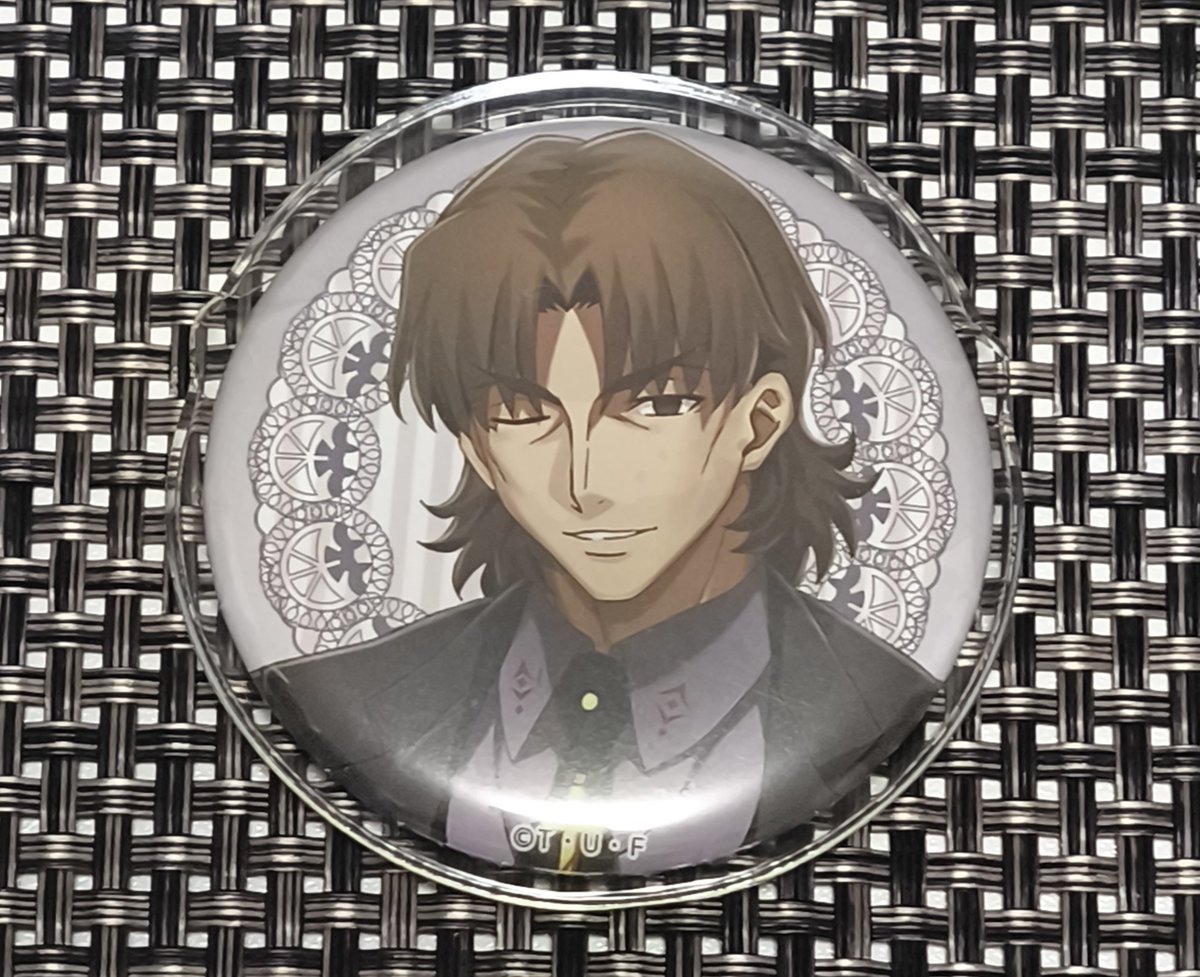 交換・買取】FGO Fate staynight HFフィナーレ 缶バッジ 求 画像1 言峰