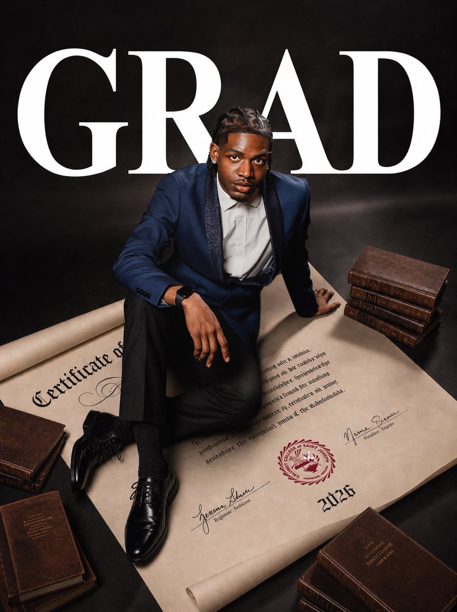 Prettyboyvon01's tweet photo. Officially a college graduate🎓 https://t.co/BJKd6hoNqY