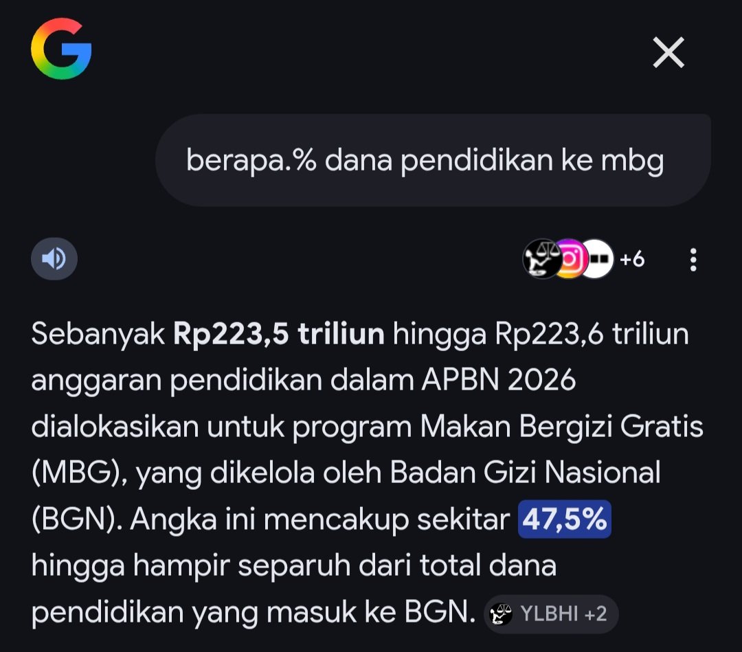 DANA PENDIDIKAN DIPOTONG 47,5% BUAT MBG
LALU MBG MASUK KE LAPAS DAN RUTAN, BINAAN DAPAT GAJI

SEBENARNYA MBG PROGRAM APA SIH??
KOK PENDIDIKAN BANGSA DIKORBANKAN??? 
😡😡😡😡😡😱😱😱