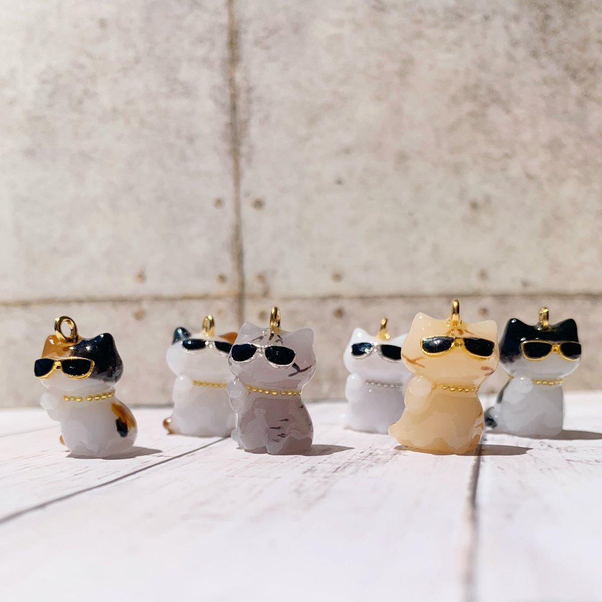 FairyGlow2's tweet photo. 🐾デザフェス出展🐾

《ちょいワル猫シリーズ》
ちょいワル招き猫チャーム

🐈出展日:5/23(土)、5/24(日)
🐈‍⬛出展名:Fairy gatto
🐈ブース番号:N-23

#デザフェス63リポスト 
@designfesta https://t.co/7qTCJMW1S0