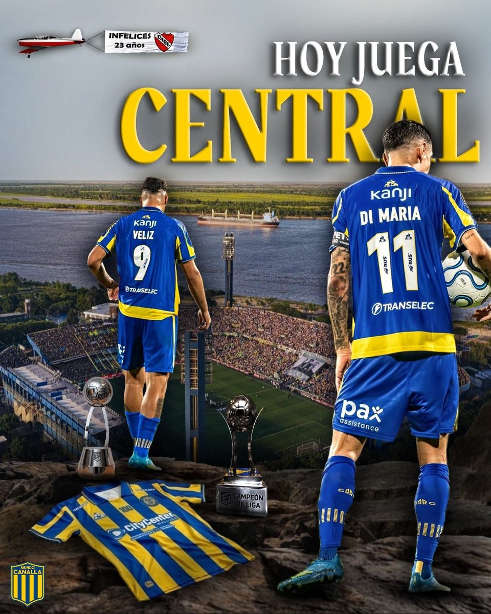 MundoCanalla_'s tweet photo. 💙💛 ¡NO SEAS AMARGO, COMO ES INDEPENDIENTE!

🏆 Torneo Apertura
🆚 Independiente
🏟️ Gigante de Arroyito
🕑 15:00 hs
👨🏻‍⚖️ Yael Falcón Pérez https://t.co/RU7tRs9BqX