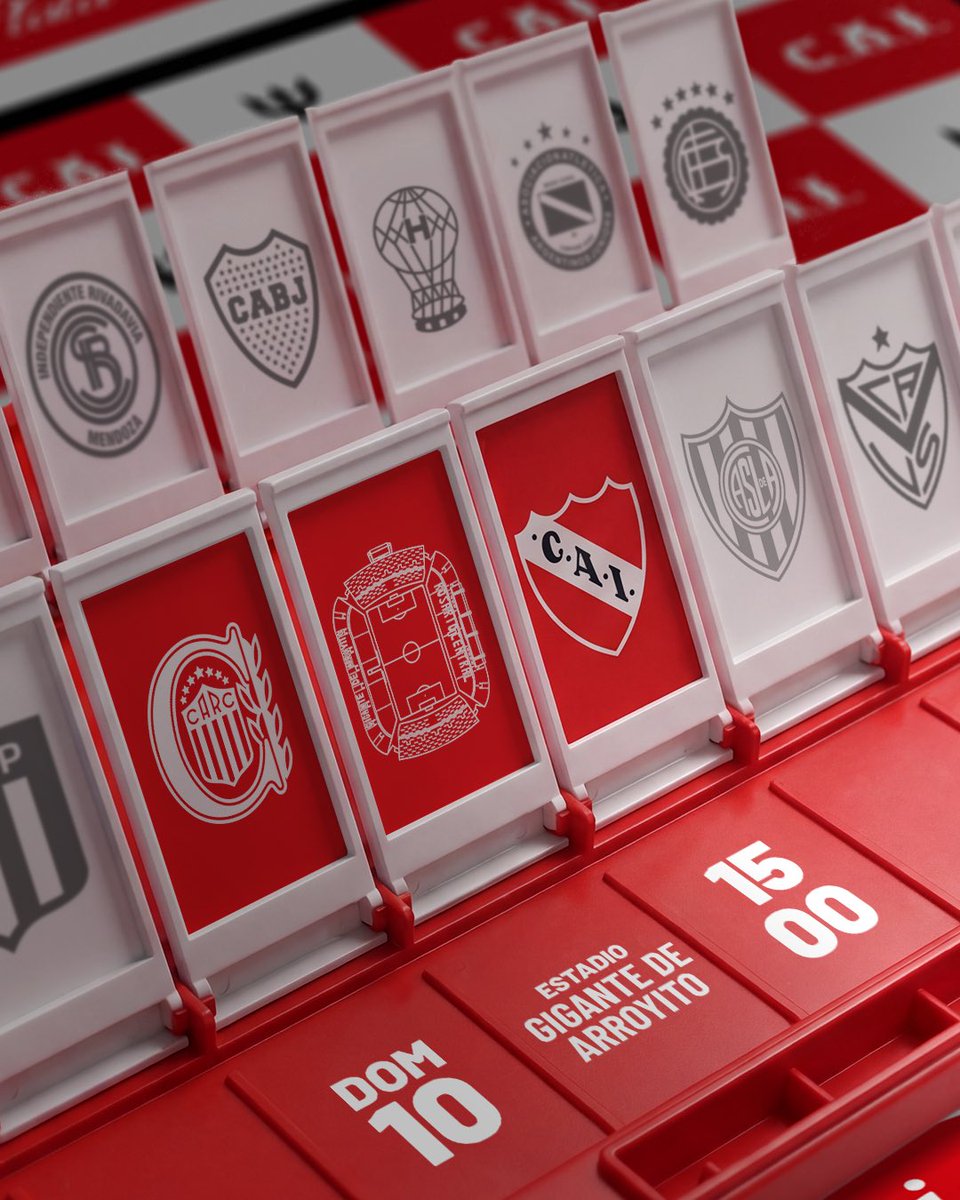 ¡HOY JUEGA #INDEPENDIENTE! 

#TodoRojo 🔴