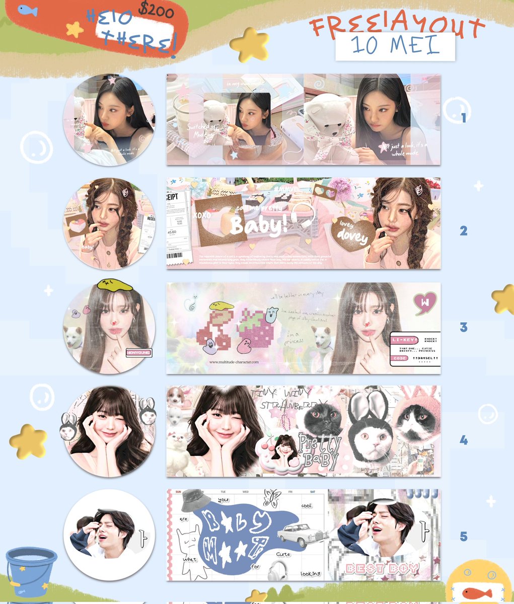 impllus's tweet photo. help repost? thank you! #bealanja 

👼🏻 ..  since today is @barreminimum birthday! . 🎂◞ ada FREE LAYOUT BY REQUEST katalog di bawah ini untuk 5 orang pemenang, cara ikutannya :

 💬 by reply 
⏰  end 11 Mei 

cek ALT dan scroll yaa! ૮₍ ˶ᵔ ᵕ ᵔ˶ ₎ა
#ItsMarshaDay #MarshAmazing https://t.co/xwQ7imlqG3