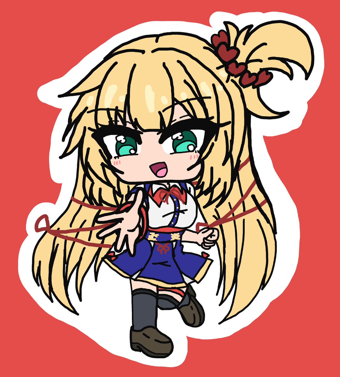 Kundko10's tweet photo. はあちゃまっちゃま〜！❤
 #はあとArt https://t.co/w8MWBAJ4vq