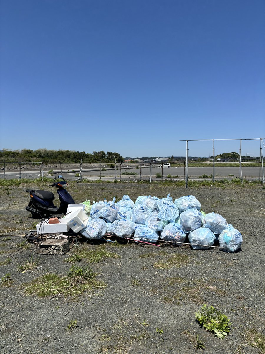 ゴミオフin大津港2026 tweet media
