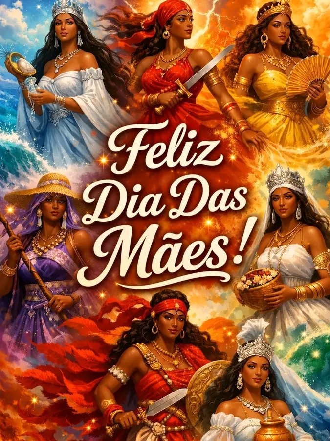 Feliz Dias das Mães, para nossas mães espirituais. ♥️