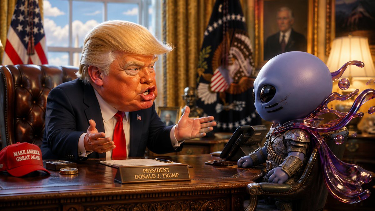 the_alienb0y's tweet photo. โSirโฆ the charts are going vertical.โ ๐๐ฝ
Even the world leaders want a meeting with $ALIENBOY.
No politics. Just pure intergalactic market domination. ๐ธ๐ฅ
#ALIENBOY #Crypto #Solana #Memecoin #Bullish https://t.co/kEUjbsFz6o