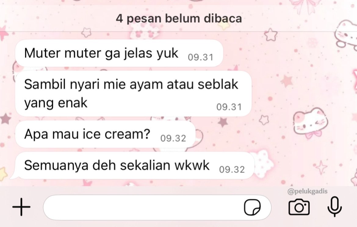 ajakan yang aku suka:
