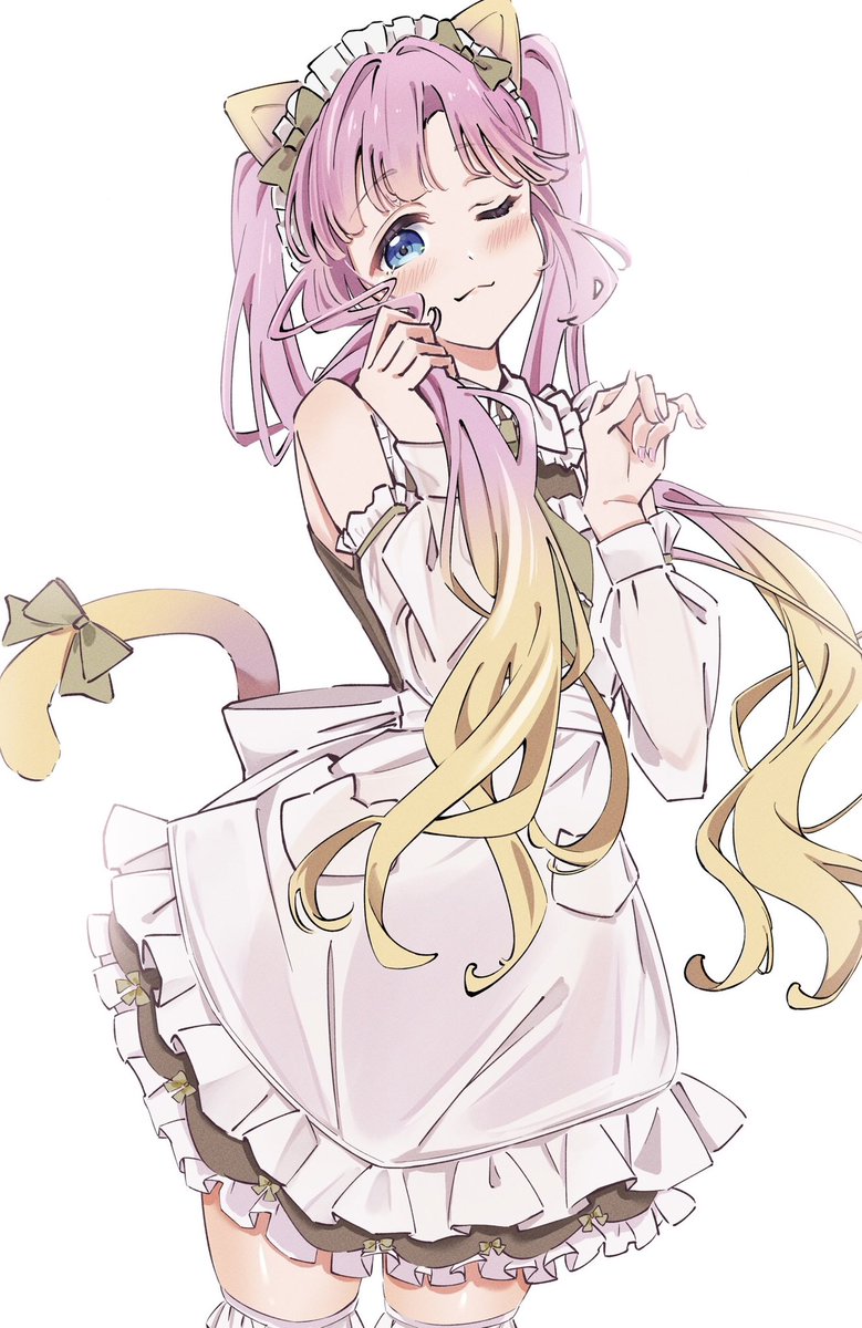 猫耳メイドですよ〜♪
 #メイドの日