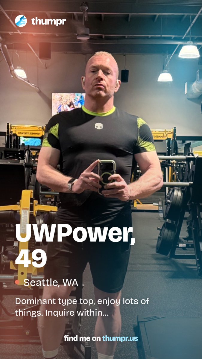 Mishi2021's tweet photo. New hookup app being created that is grindr-like, but ad-free called Thumpr.  Check it out!! https://t.co/Y16iwnwL0K