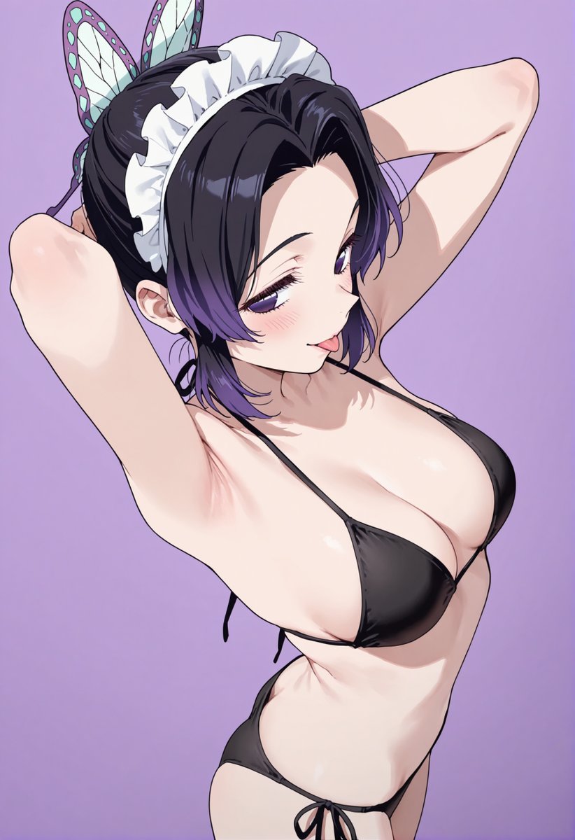 胡蝶しのぶ SFWイラスト