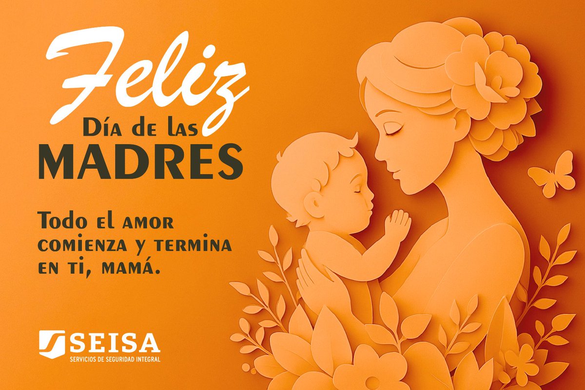 SEISACuba's tweet photo. 🌷✨ Hoy celebramos a quienes con amor, fortaleza y dedicación hacen del mundo un lugar mejor: las madres 💖, en especial a las Seisianas. Gracias por su ternura, entrega y ejemplo infinito 🫶
¡Feliz Día de las Madres! 🌹✨
#SEISA38 #GELECT #38yMás #ConTodaSeguridad https://t.co/Rebt4Wegv8