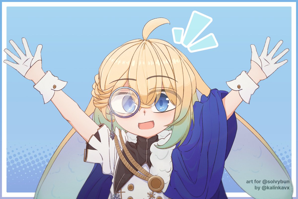 kalinkavx's tweet photo. Art for my friend @Solvybun !
#frostbunart https://t.co/rHqkMBK2Nz